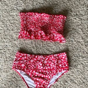 2 NWOT smocked bikini sets